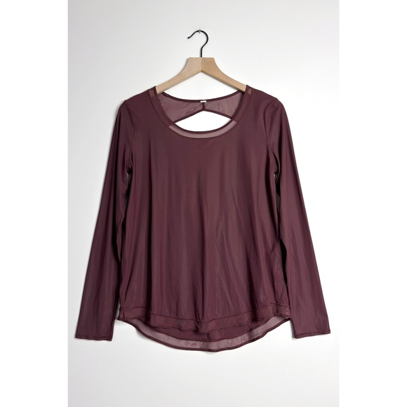LULULEMON Mix & Mesh Long Sleeve Shirt - Picture 1 of 6
